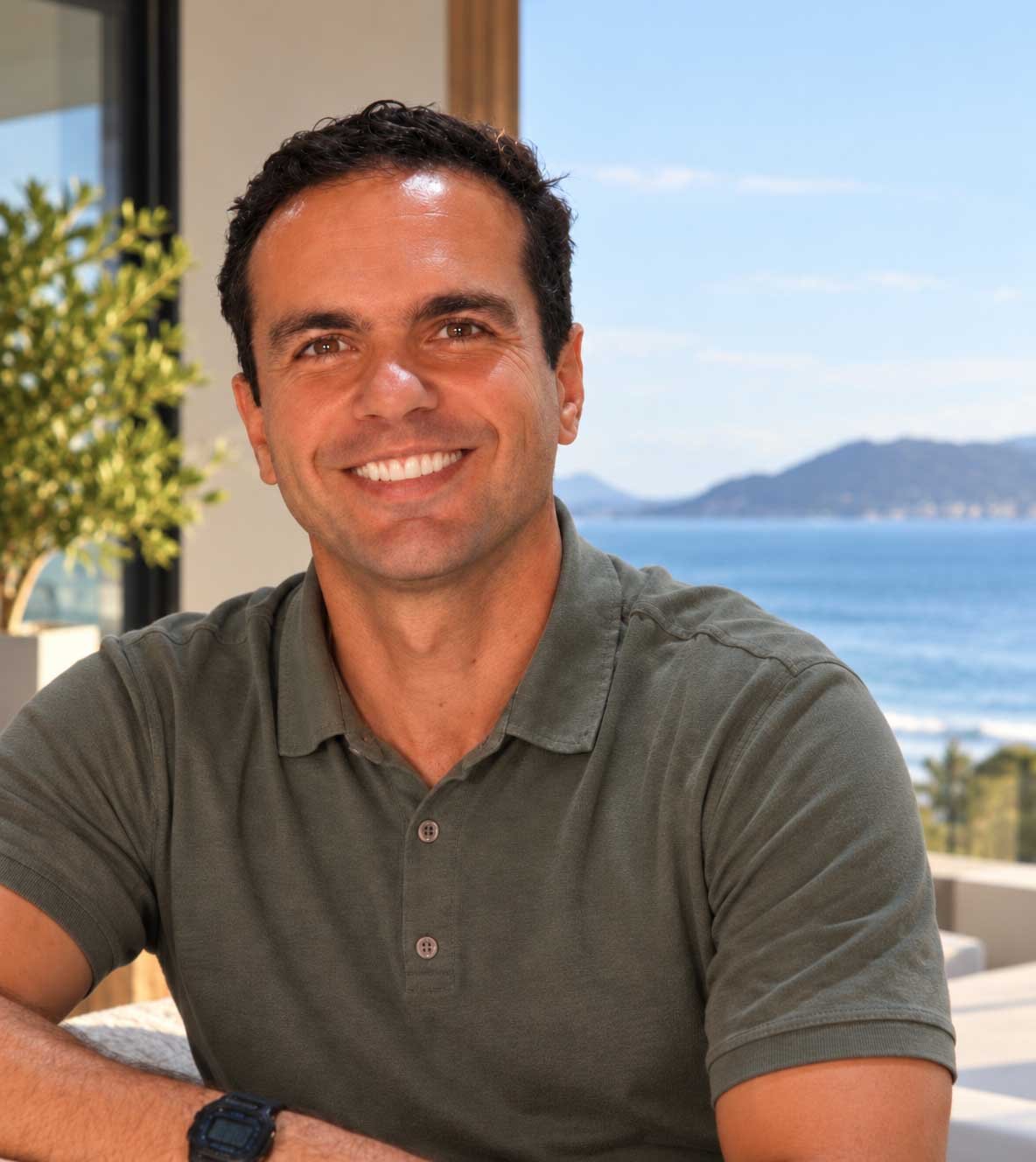 Daniel Hahn, engenheiro civil e corretor de imóveis