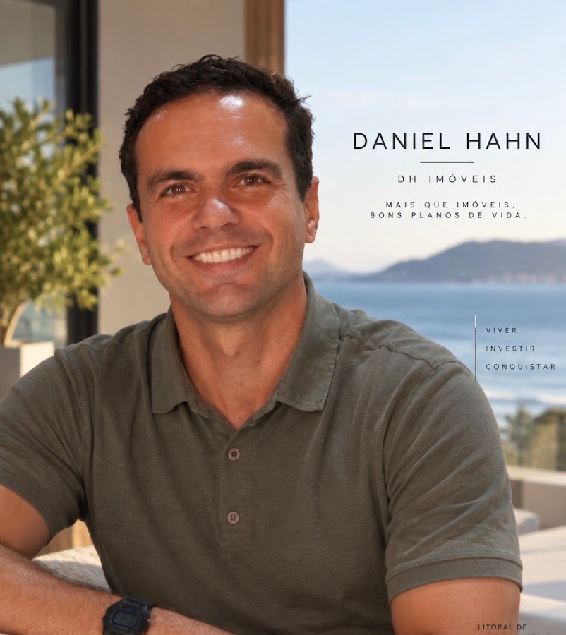 Daniel Hahn, engenheiro civil e corretor de imóveis